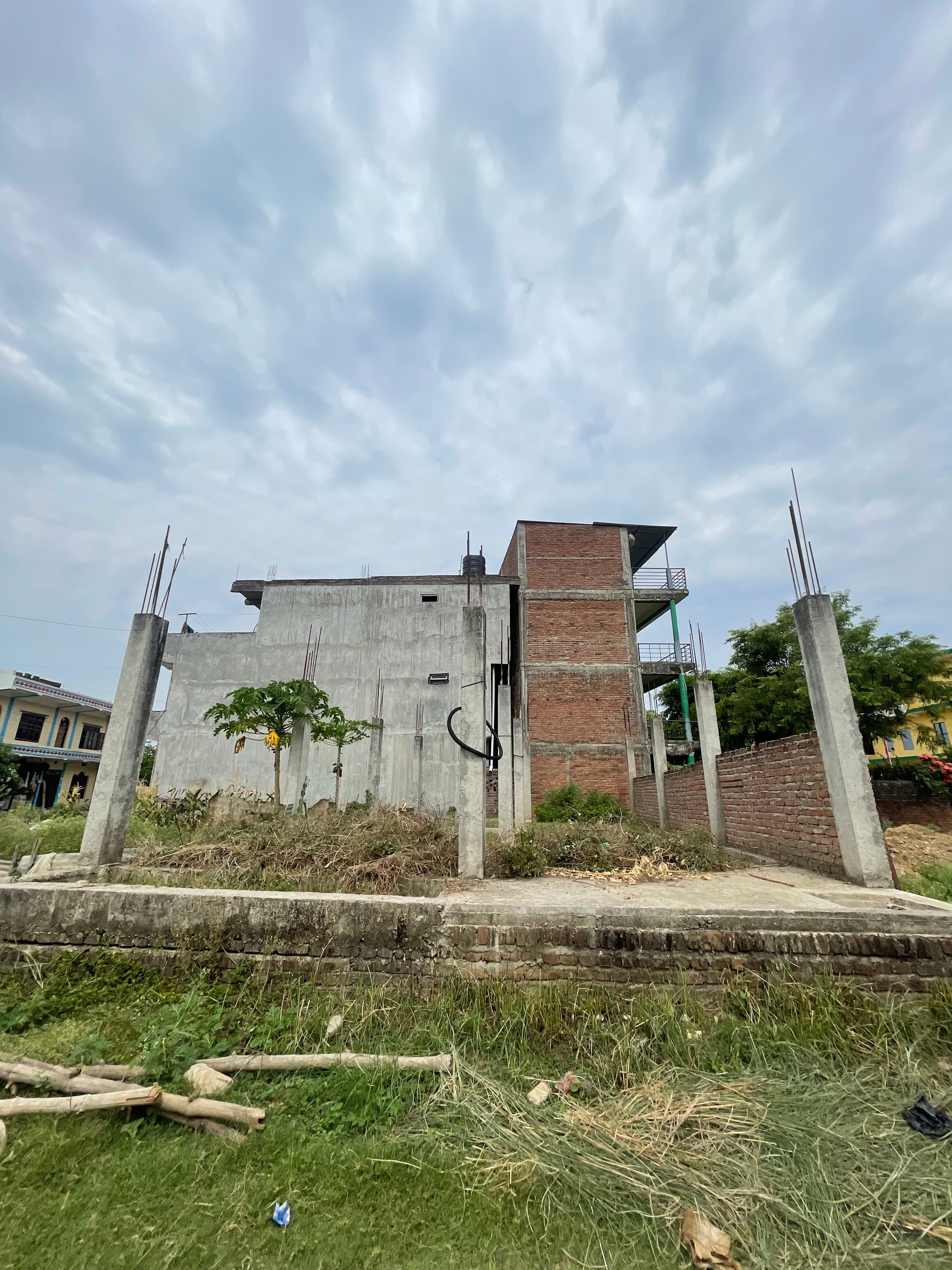 Land for Sale Near School | +918766327862 India No Boundary Pillars Installed